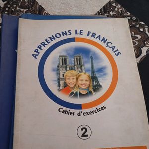 Set Of 4 Practice French Language Books