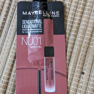 4 Nude Shades Lipstick Maybelline New