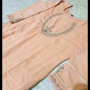 Moti Work Kurti