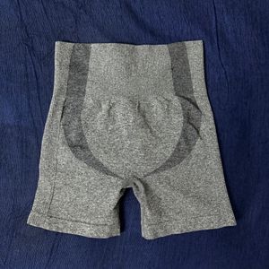 Seamless Grey Active Booty Lift Shorts