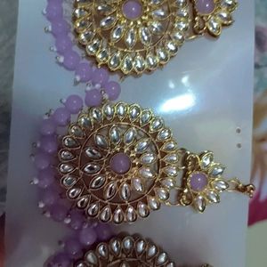 Earring With Mangtika