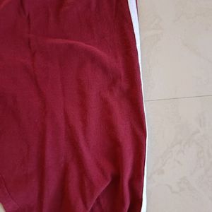 Maroon Track Pant