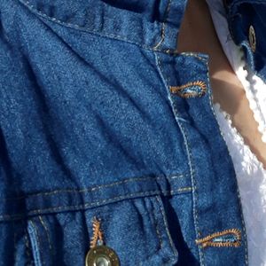 Denim jacket short