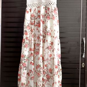 Floral A-Line Dress