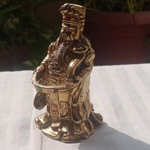 Brass Statue Wealth God