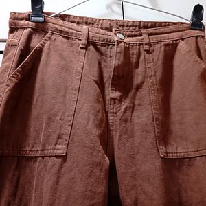 290. Brown Cargo For Women