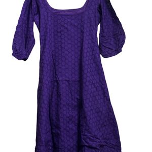 Purple Kurta