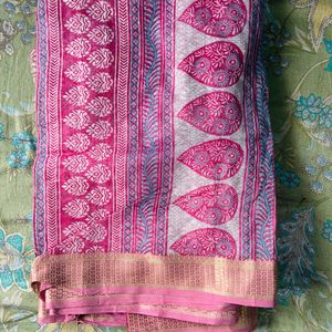 Cotton Sarees With Blouse(3)