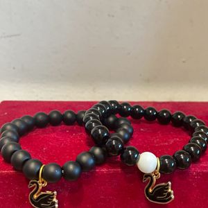 Black Besties Bracelet 2pcs