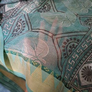 Cotton Blend Saree