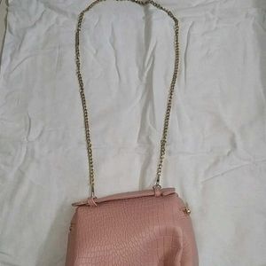 Pink Sling Bag