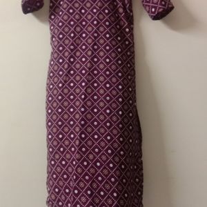 Pink Kurta For Women