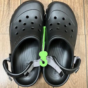 Gents New Black Crocs Uk 7