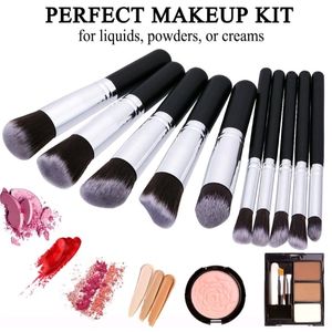 Makeup Brush Set with Free Beauty Blender