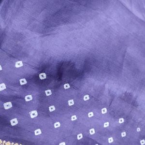 Purple  Beautiful Saree