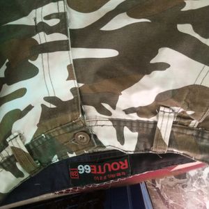 Army Print Cargo Joggers