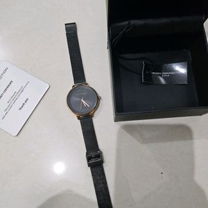 French Connection Black Analog Watch