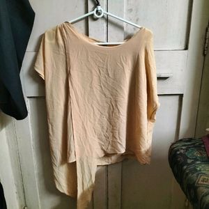 Nude Formal Top