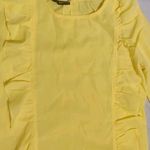 yellow stylish Top