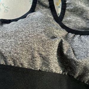 Grey Sport Bra