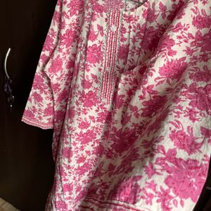 Pink Kurta Set