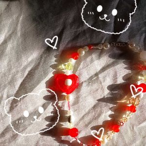 Kawaii Sanrio Strawberry Necklace 🍓