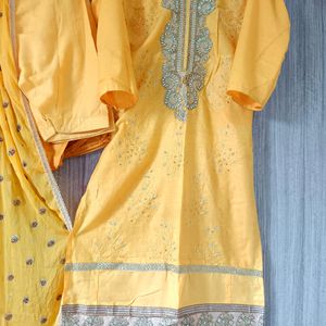 Beautiful Haldi Function Suit For Women