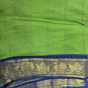 Bengali Traditional Tant Cotton Saree With Boarder