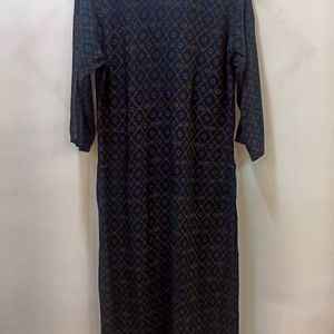 Black Kurta With Pant