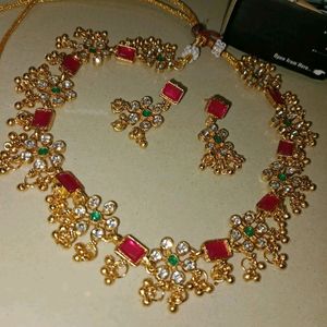 Wedding Jewellery And Earrings Set