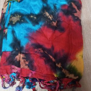 Rayon Stole Multi Colour