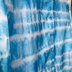 Blue Tie Dye Never Worn Shirt