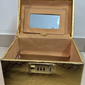 Golden Storage Box/Vanity