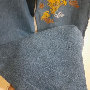 🇯🇵 Japanese Embroidered Denim For Men/women 👖