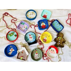 Handmade Christmas Themed Clay Trinket