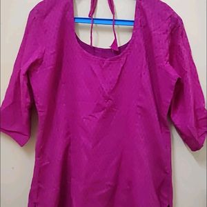 Magenta Kurti