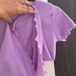 LAVENDER CUTE TOP