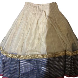 Beige Lehenga Choli