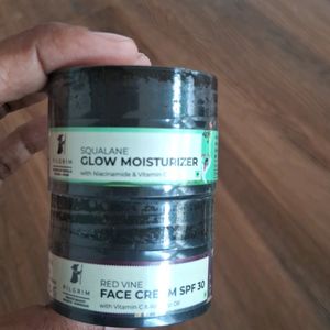 Pilgrim Red Vine Face Cream And Mositurizer