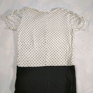 Polka Dot Women's Top