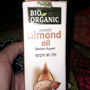 Bio Organic Cold Press Pure Almond Oil For Hair