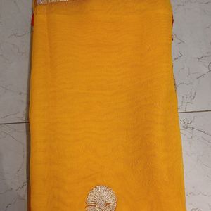 Kota Net Saree Without Blouse