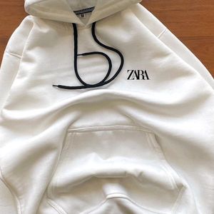 ZARA Branded Fleece Woolen Hoodie