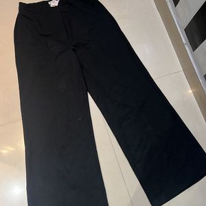 Black Flared Trousers