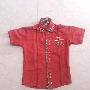 Red Shirt For Boys