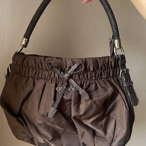 Vintage Prada Nylon Shoulder Bag