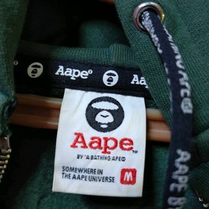 Aape By A Bathing Ape Men Patch Logo Hoodie