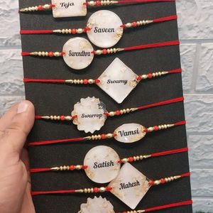 Name resin rakhi