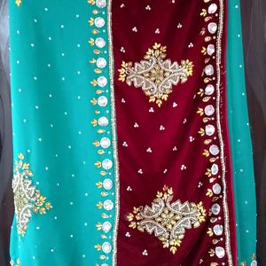 "Discount Offer"Desinger Saree With Blouse