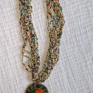 Colourful Jaipuri Neckpiece